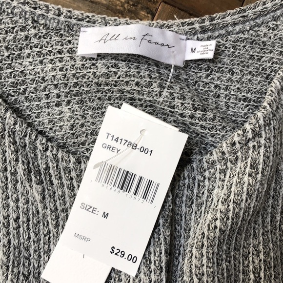 All in Favor-Nordstrom Tank NWT Size Medium - Picture 3 of 7
